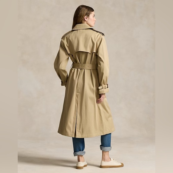 Ralph Lauren Classic Tan Trench Coat - Picture 6 of 6